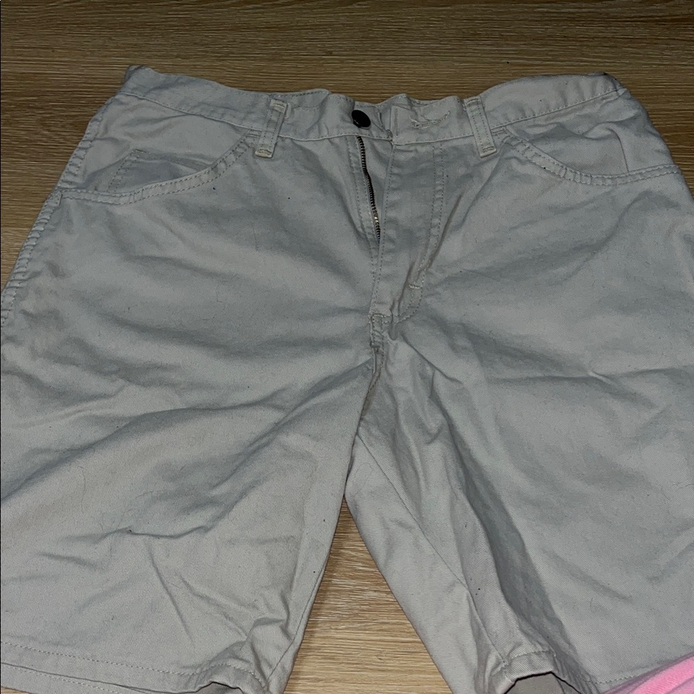 Wrangler Men's Light Gray Cargo Shorts